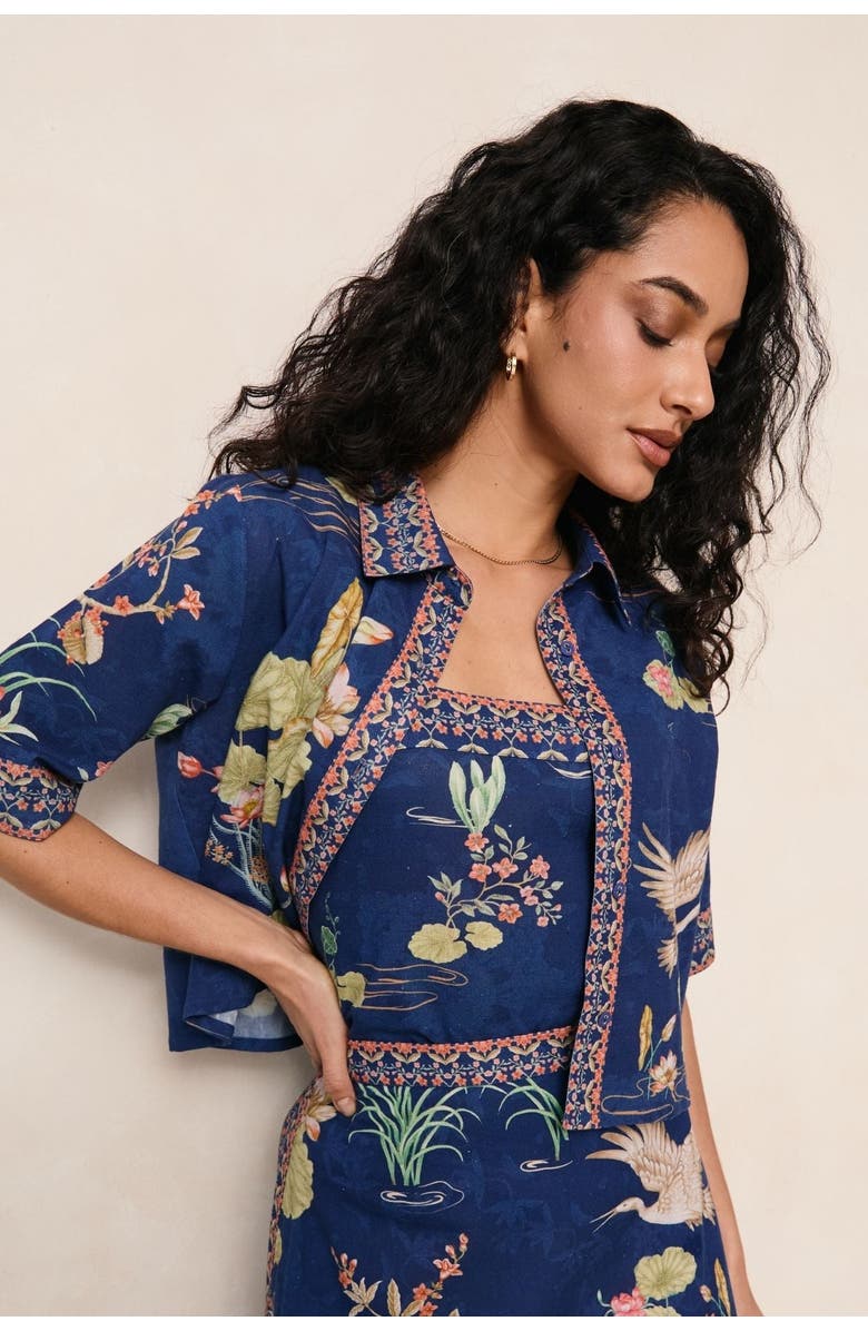 RAISHMA Kylie Shirt, Alternate, color, Blue