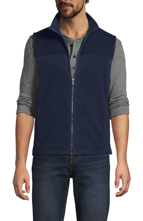 Lands' End Anyweather Raindefense Fleece Vest In Multi