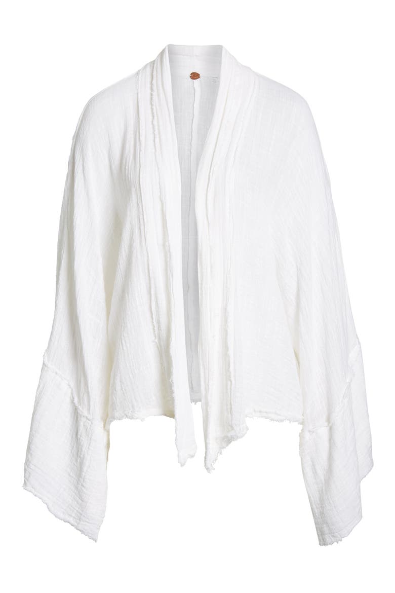 Azalea Wrap Top, Alternate, color, IVORY