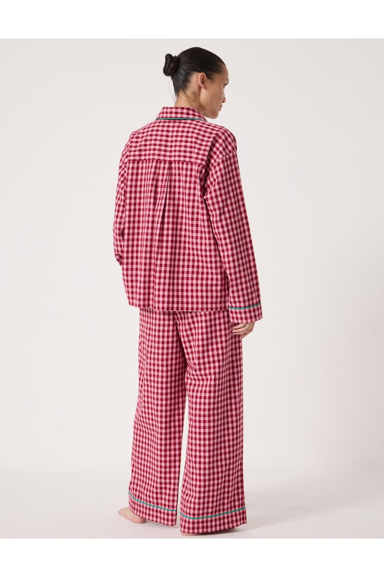 Brushed Cotton Pajamas, Alternate, color, Pink Mix