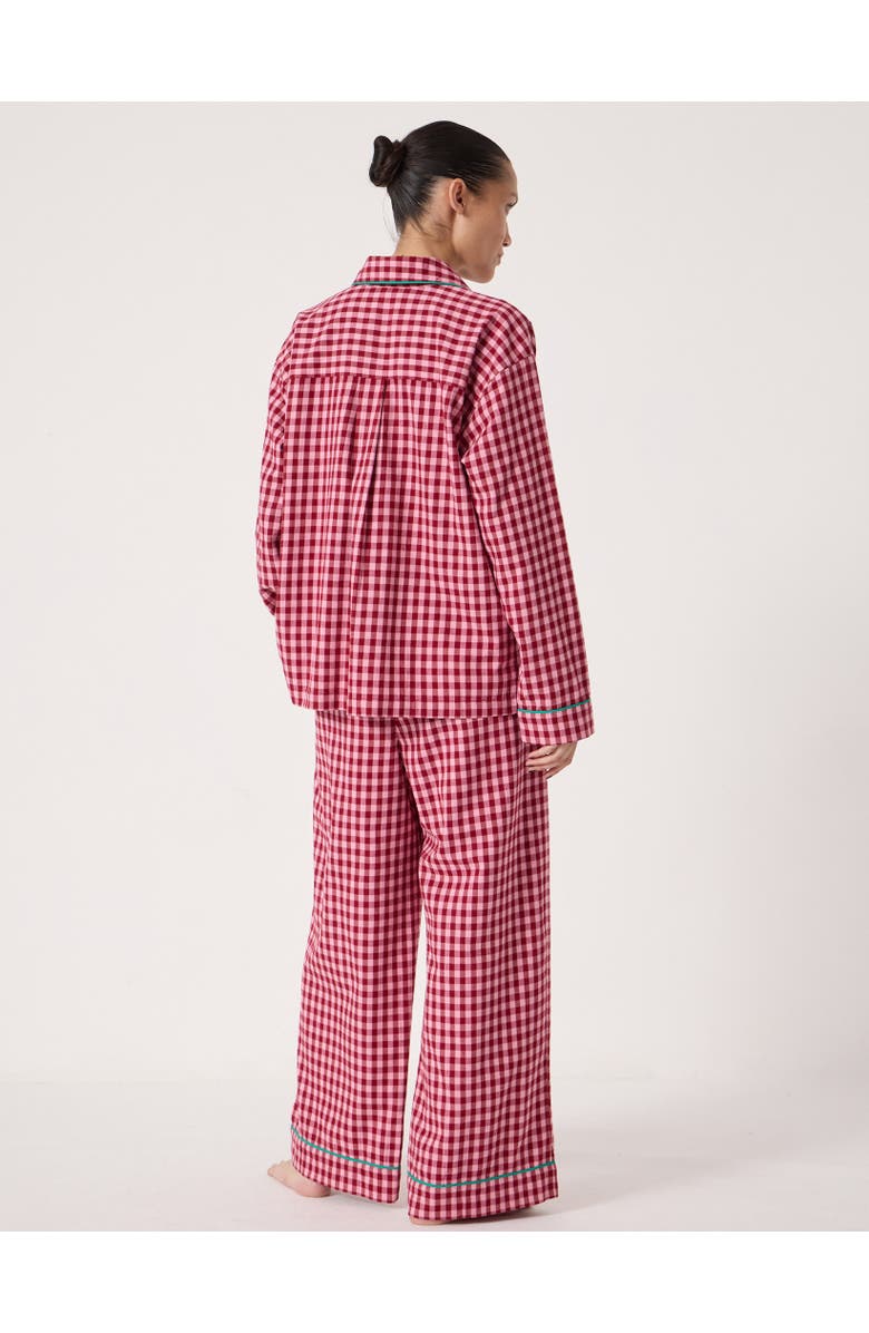 Hush Brushed Cotton Pajamas, Alternate, color, Pink Mix