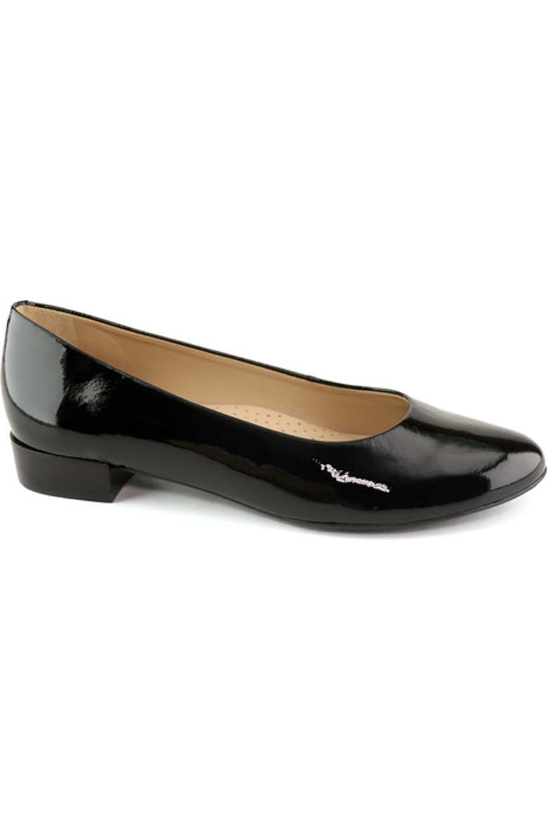 Marc Joseph New York Madison Leather Flat, Main, color, Black Soft Patent