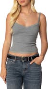 EDIKTED Mireille Lace Trim Camisole