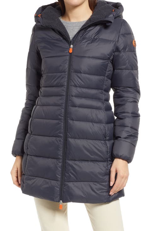 Raven Waterproof Faux Fur Trim Puffer Jacket