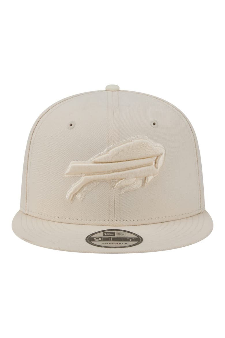Men's New Era  Cream Buffalo Bills Colorpack 9FIFTY Snapback Hat, Alternate, color, Cream