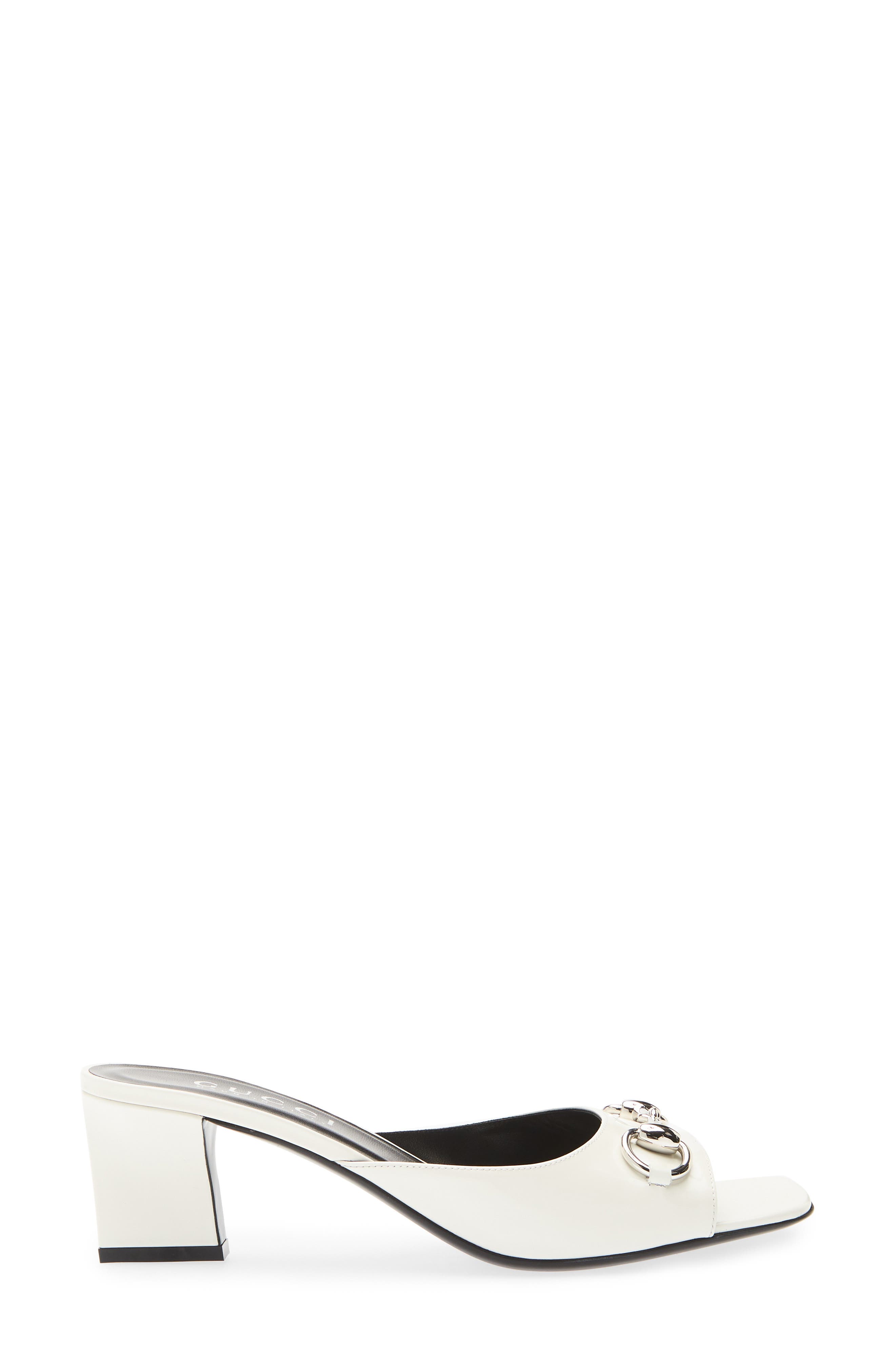 Signora Horsebit Slide Sandal, Alternate, color, 9214 IVORY