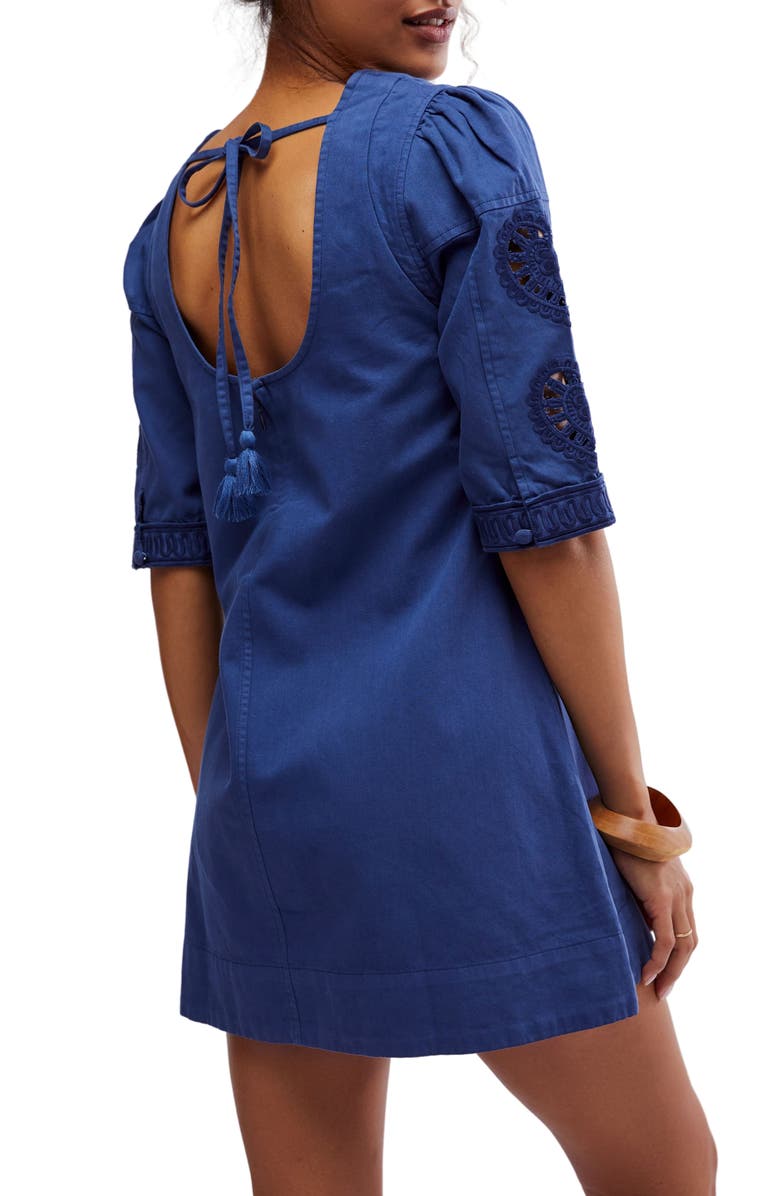 Free People Bali Hazel Hearts Minidress, Alternate, color,