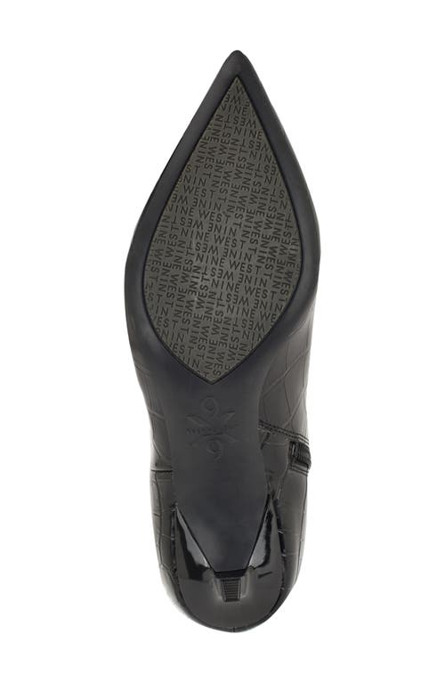 Nine West Kimdee 9x9 Pointed Toe Knee High Boot In Black