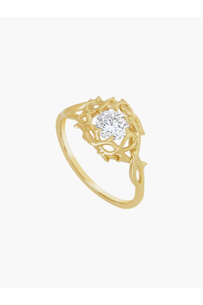 Crown Of Thorns Statement Ring, Alternate, color, 18k Gold Plated
