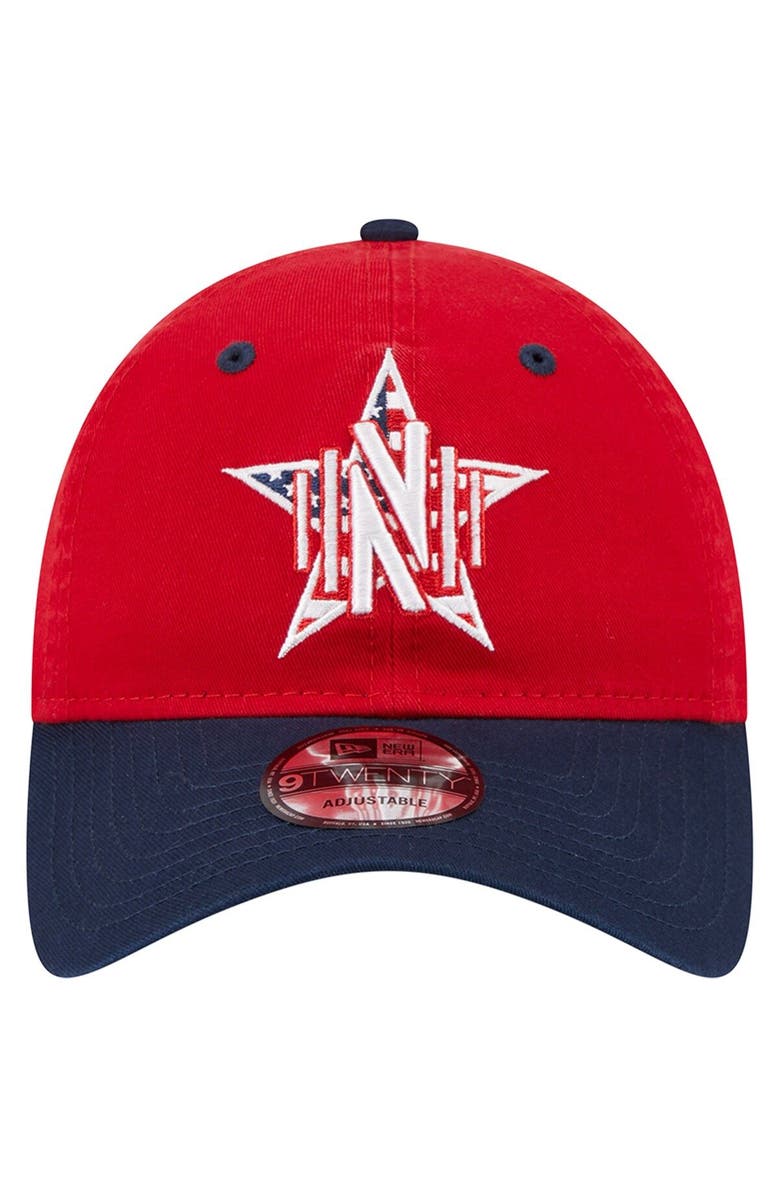 New Era Men's New Era Red Nashville SC Americana 9TWENTY Adjustable Hat, Alternate, color, Red