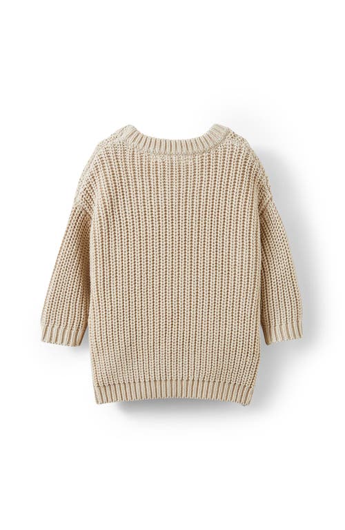 Cotton On Kids Connor Crew Neck Jumper In Neutral