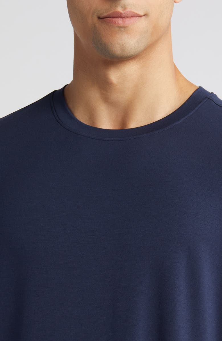 Mizzen+Main Knox Solid Navy T-Shirt, Alternate, color, Navy