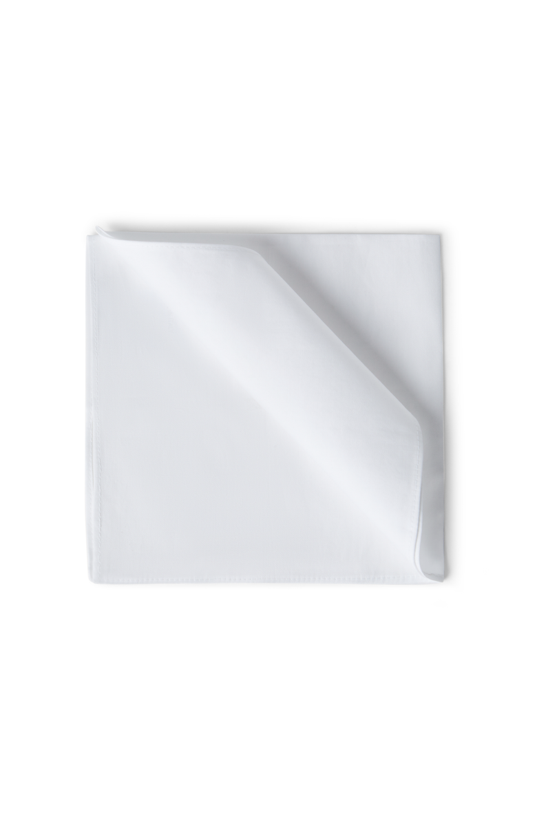 Brunello Cucinelli Tuxedo pocket square, Main, color, White