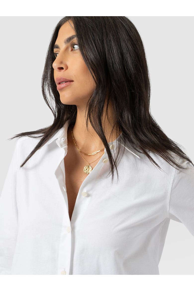 Anneliese Shirt, Alternate, color, White
