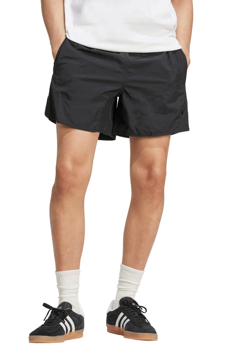 adidas Adicolor Classics Sprinter Shorts, Main, color, Black/ Black