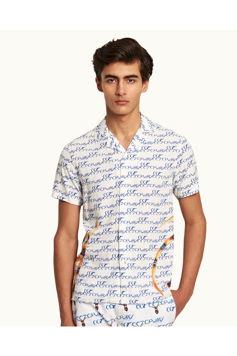 Travis Exclusive-Print Shirt, Alternate, color, OCTOPUSSY