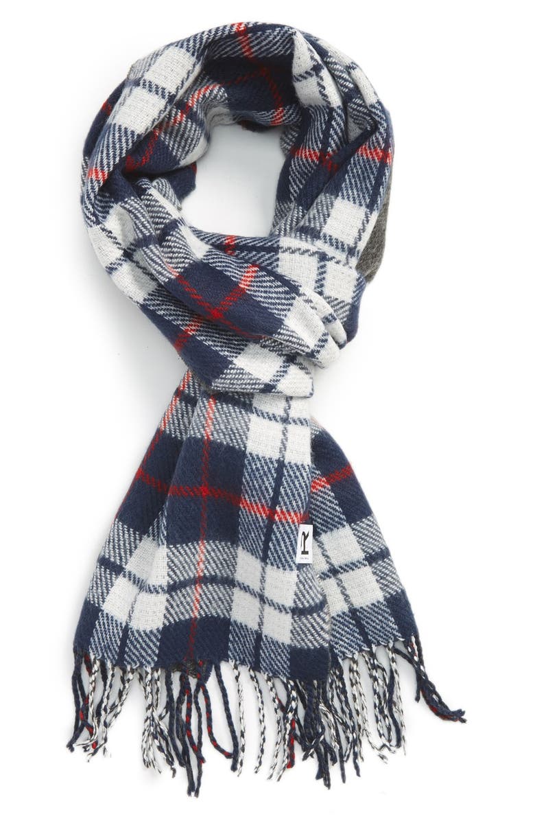 The Rail Plaid Scarf, Main, color,