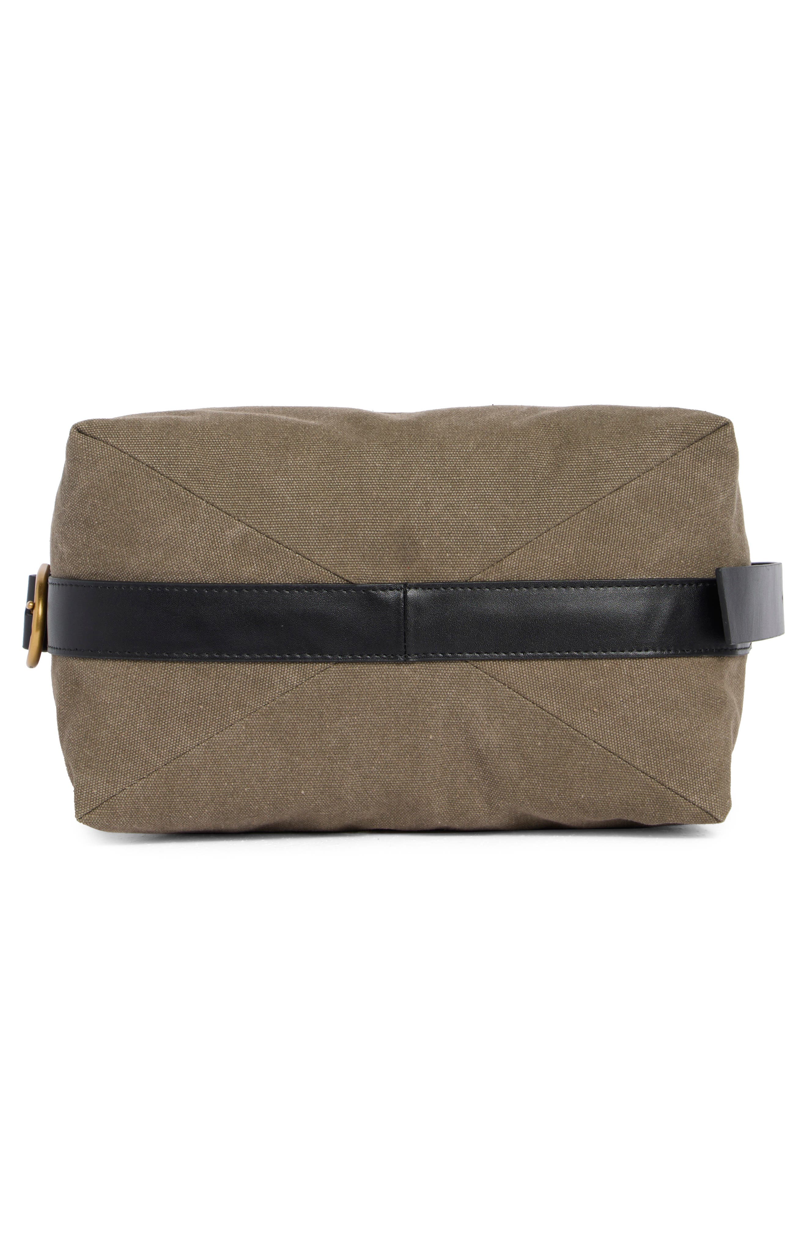 rag & bone Clinton Canvas Bucket Bag, Alternate, color, Natural