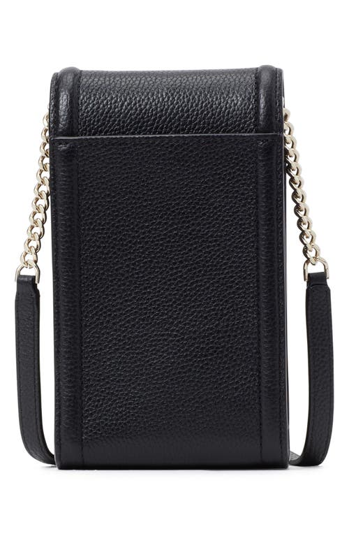 Kate Spade New York Knott North & South Phone Crossbody Bag In Black