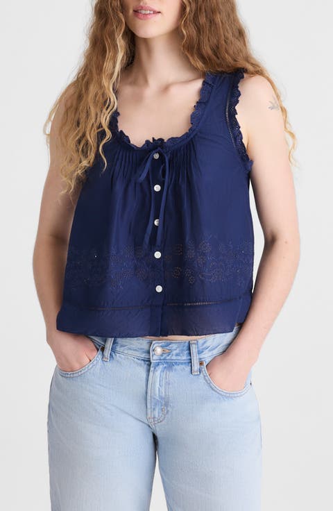The Embroidered Leah Top
