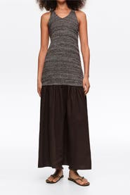 Bimba y Lola Two-Material Knit Dress