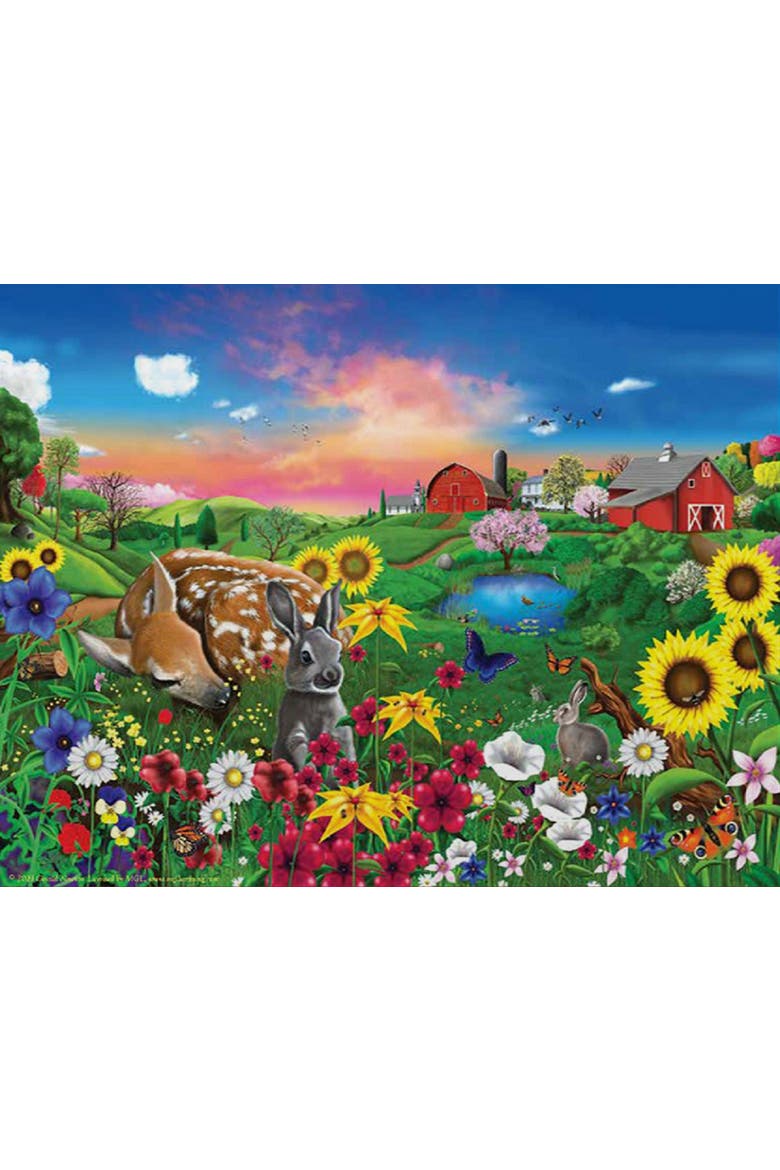 Peaceful Pastures 300 piece Jigsaw Puzzle for Adults, Alternate, color, Multicolor