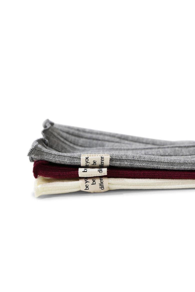 Beloved 3 Pack Socks, Alternate, color, Multi