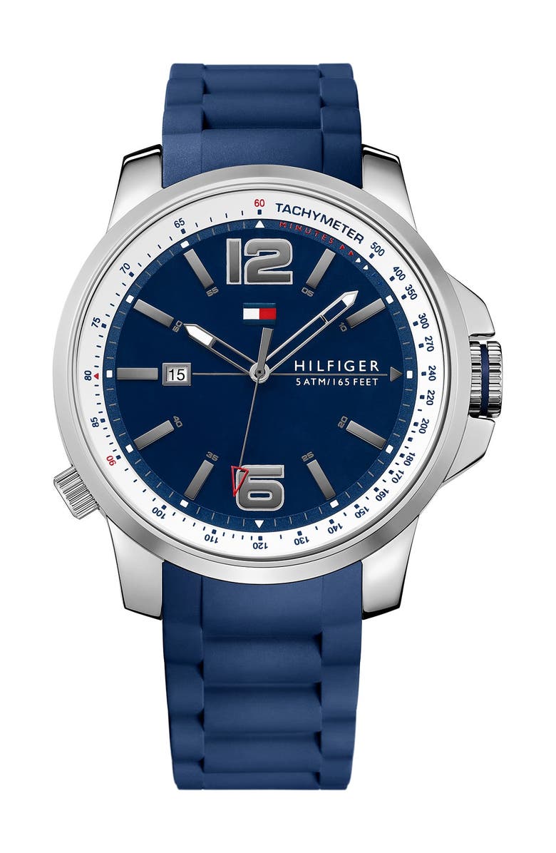 Tommy Hilfiger Men's Brandon Sport Watch, 46mm, Alternate, color, 