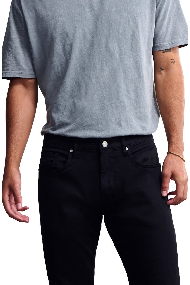 Ride Slim Fit Jeans, Alternate, color, BLACK DENIM