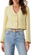 ASTR the Label Marleigh Crop Tweed Jacket
