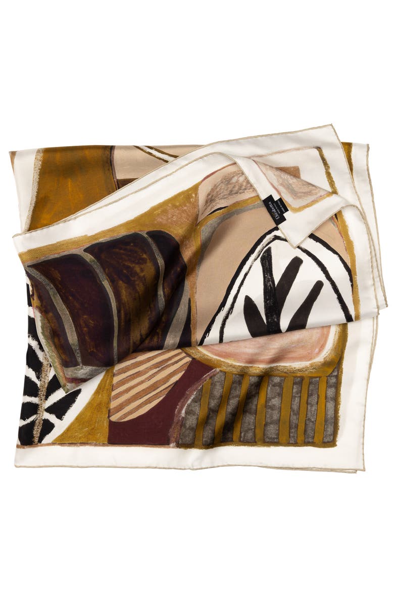 Elizabetta Nicola - Silk Foulard, Alternate, color, Earth Tones