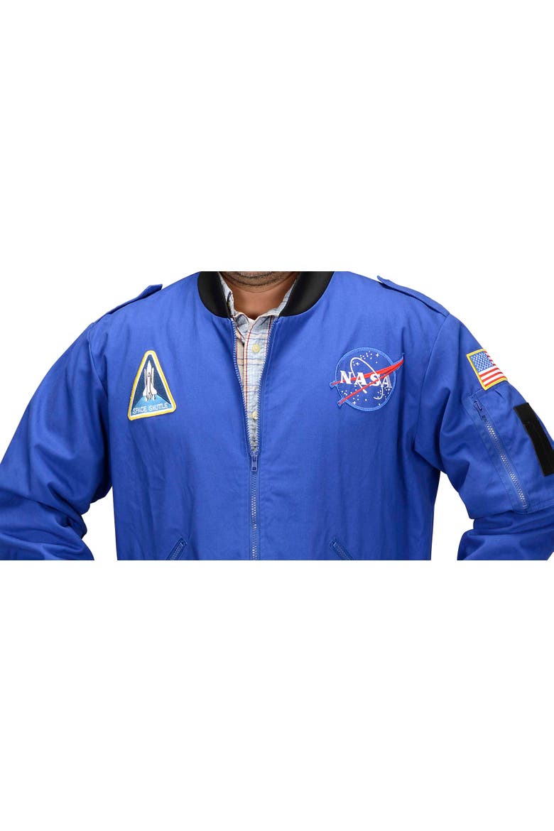 Flight Jacket, Alternate, color, Blue