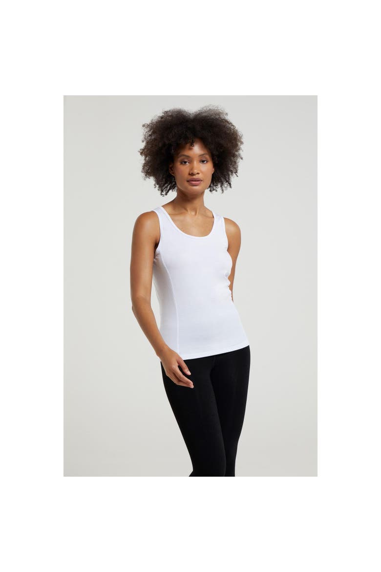 Keep The Heat Thermal Tank Top, Alternate, color, White