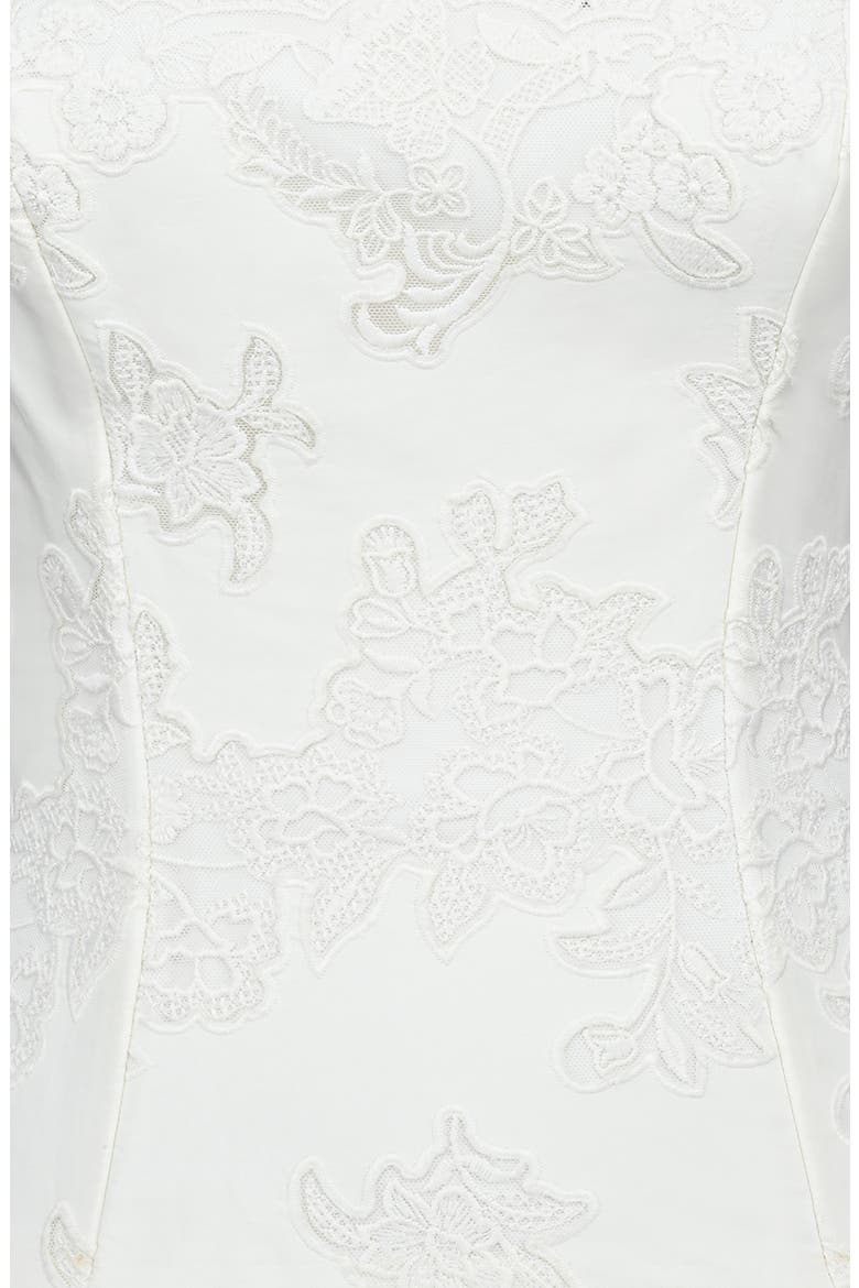 Chloe Embroidered Lace Camisole, Alternate, color, WHITE