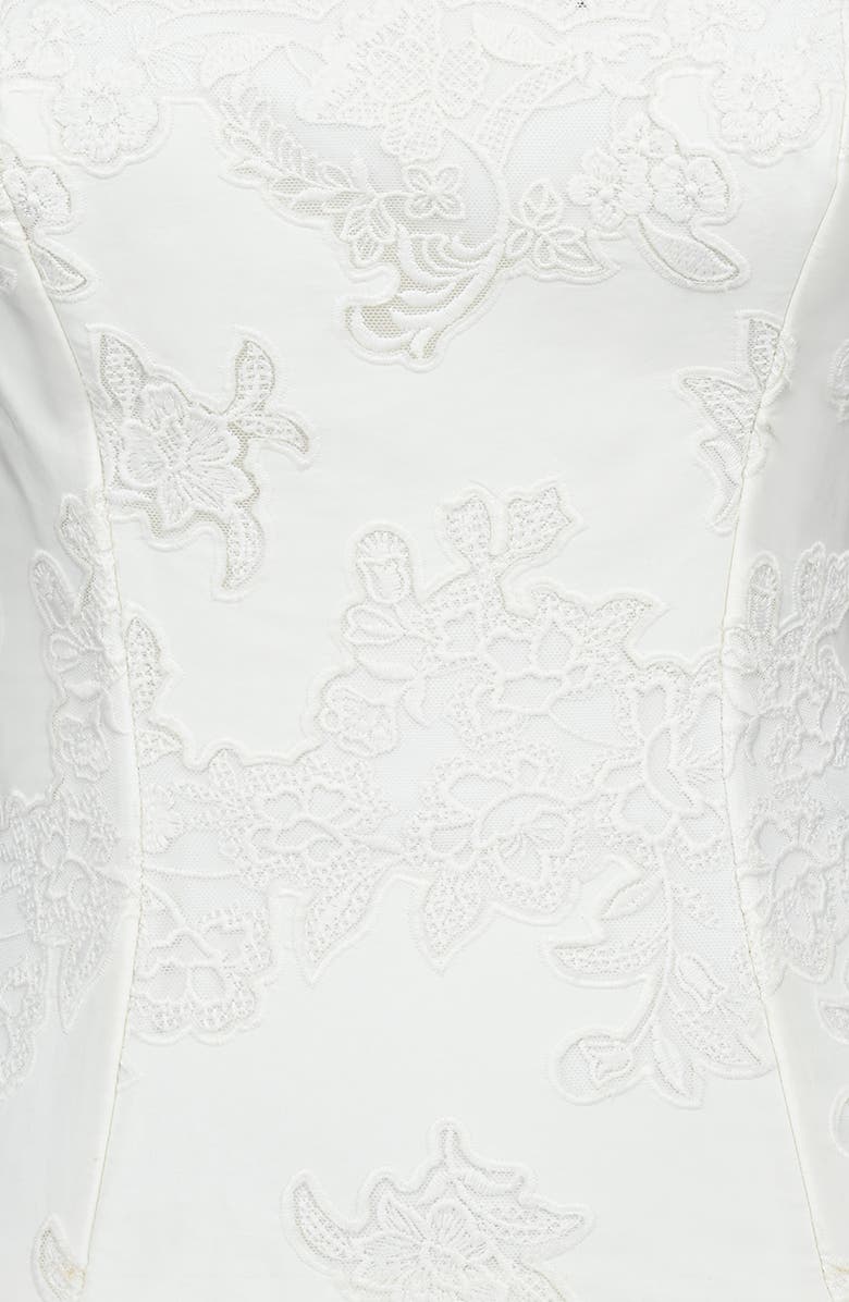 HOUSE OF CB Chloe Embroidered Lace Camisole, Alternate, color, White