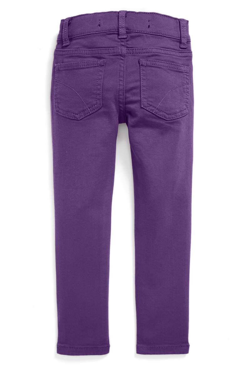 'Super Gummy' Stretch Jeggings, Main, color, ACAI