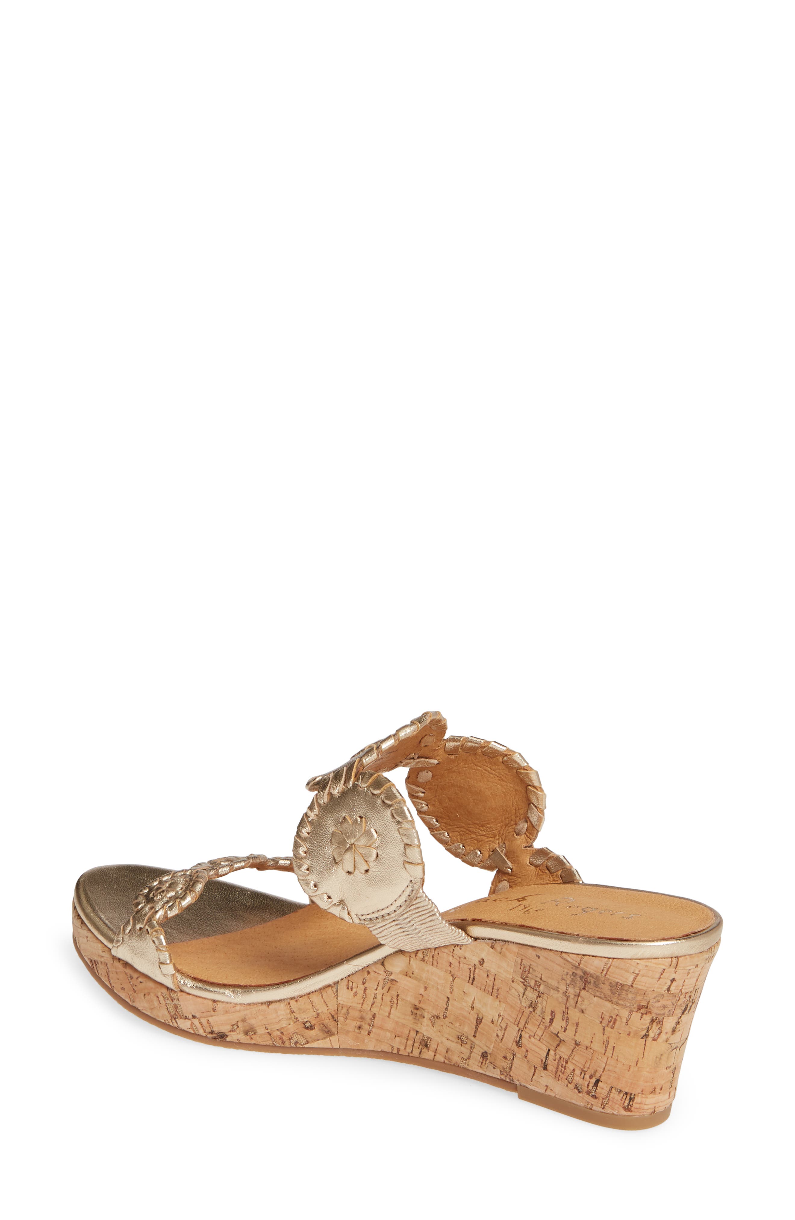 Jack Rogers Lauren Wedge Slide Sandal, Alternate, color, 