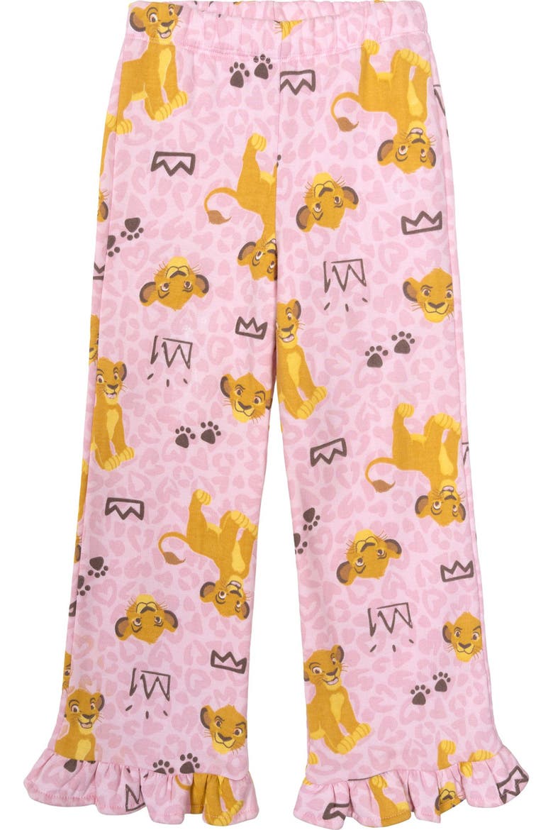 Lion King Simba Fleece 2-Piece Sweatshirt and Pants Set, Alternate, color, Blush Simba