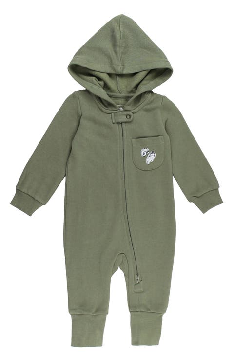 Organic Cozy Zip Romper
