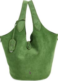 Polo Ralph Lauren Medium Suede Tote