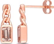 Julianna B. Gemstone Link Drop Earrings 10k