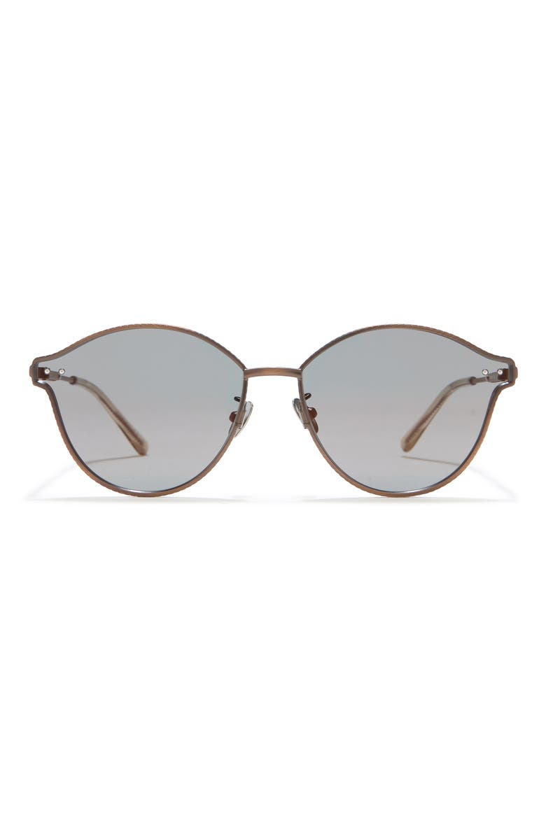 62mm Round Sunglasses, Main, color, BRONZE/ BRZ