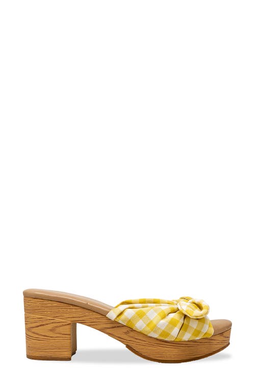 Chase & Chloe Chase And Chloe Knot Top Platform Sandal