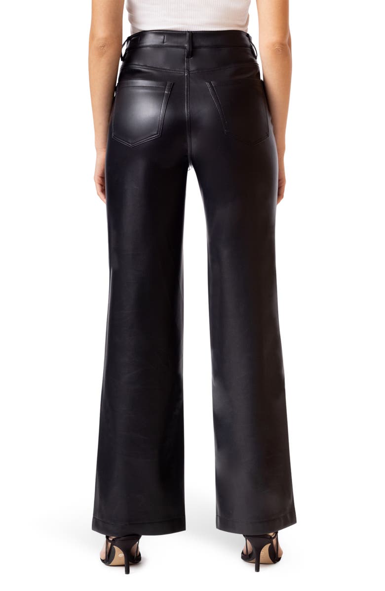 BLANKNYC Franklin High Waist Faux Leather Wide Leg Pants, Alternate, color,