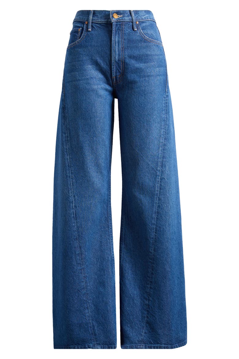 Lemon Twist High Waist Wide Leg Jeans, Alternate, color, YES CHEF