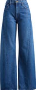 MOTHER Lemon Twist High Waist Wide Leg Jeans
