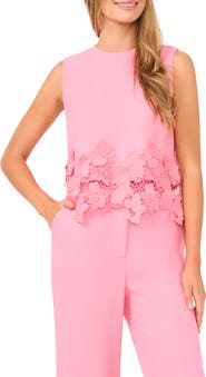 Ted Baker Issa Lace Trim Shell Top