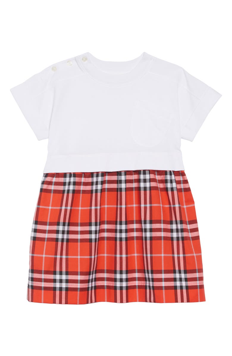 Burberry Vintage Check Popover Dress, Main, color,