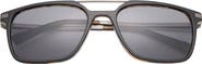 Ted Baker London 56mm Polarized Square Sunglasses