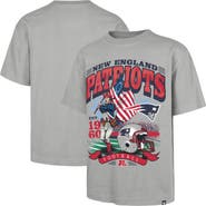 '47 Men's '47 Gray New England Patriots Regional Foundation T-Shirt